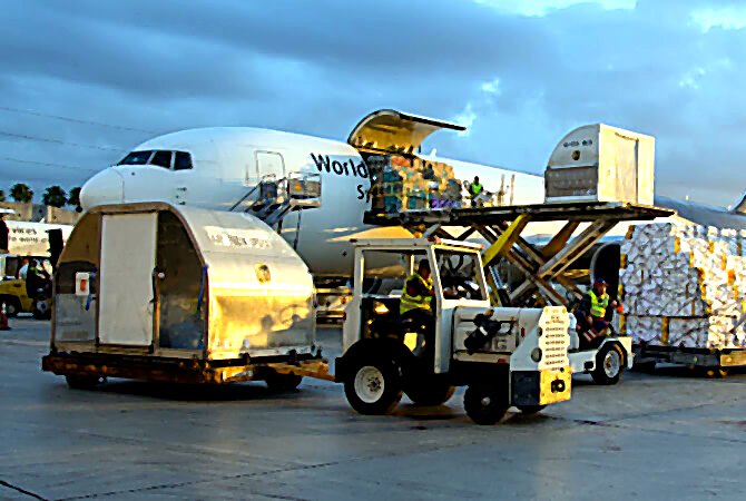 Air cargo freight handling